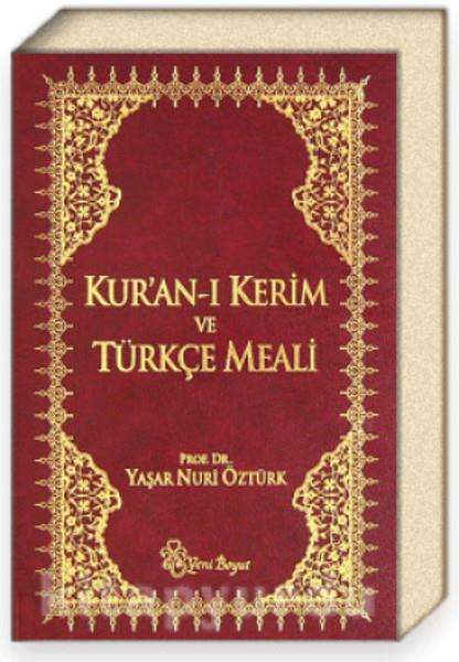 Yaşar Nuri Öztürkİslami KitaplarKuran-ı Kerim Küçük Metinli Kırmızı - Türkçe Meali