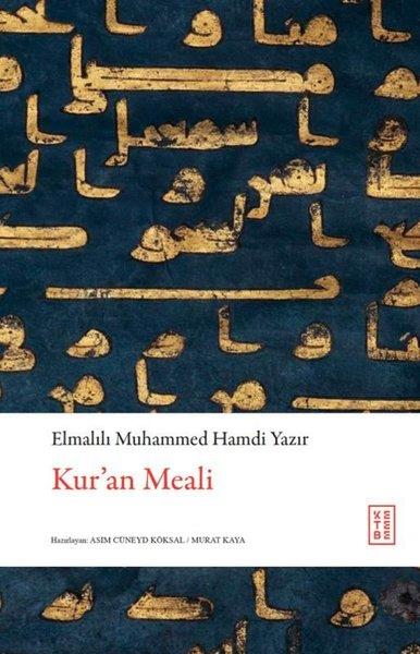 Elmalılı Muhammed Hamdi Yazırİslami KitaplarKur'an Meali