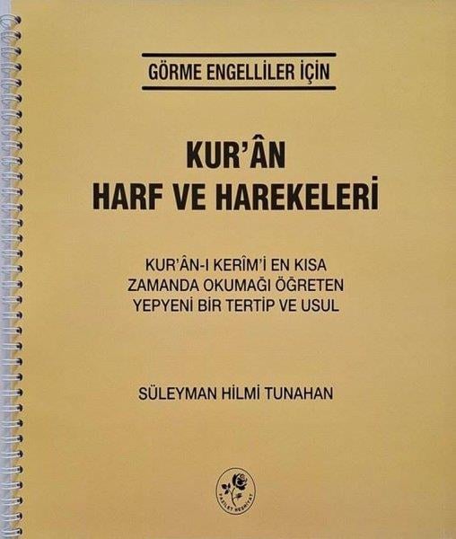 Süleyman Hilmi Tunahanİslami KitaplarKur'an ve Harf Hareketleri - Görme Engelliler İçin