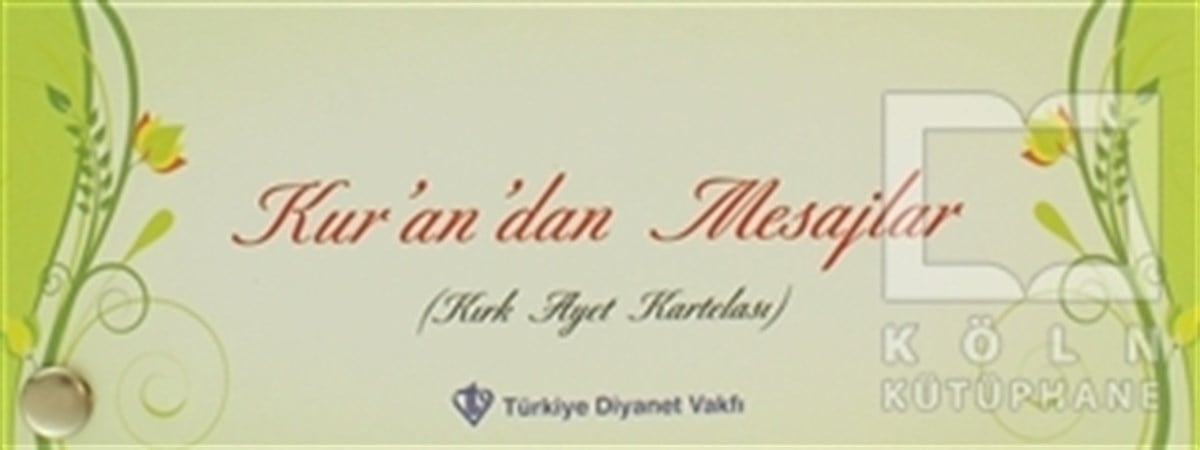 KolektifDiğerKur'an'dan Mesajlar (Kartela)