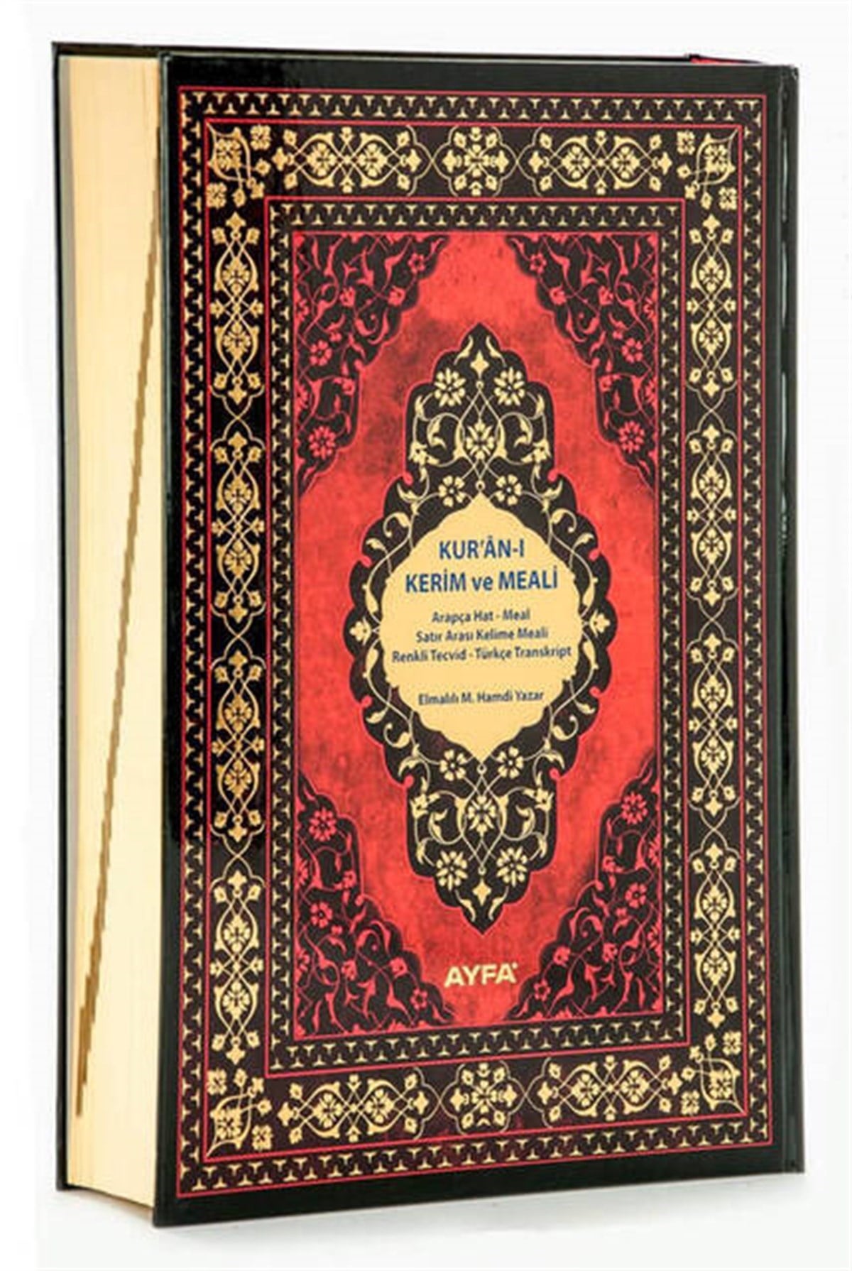 Kuranı Kerim ve Meali - Mealli Kuran - 5 Özellikli - Rahle Boy - Ayfa Basın Yayın Dağıtım