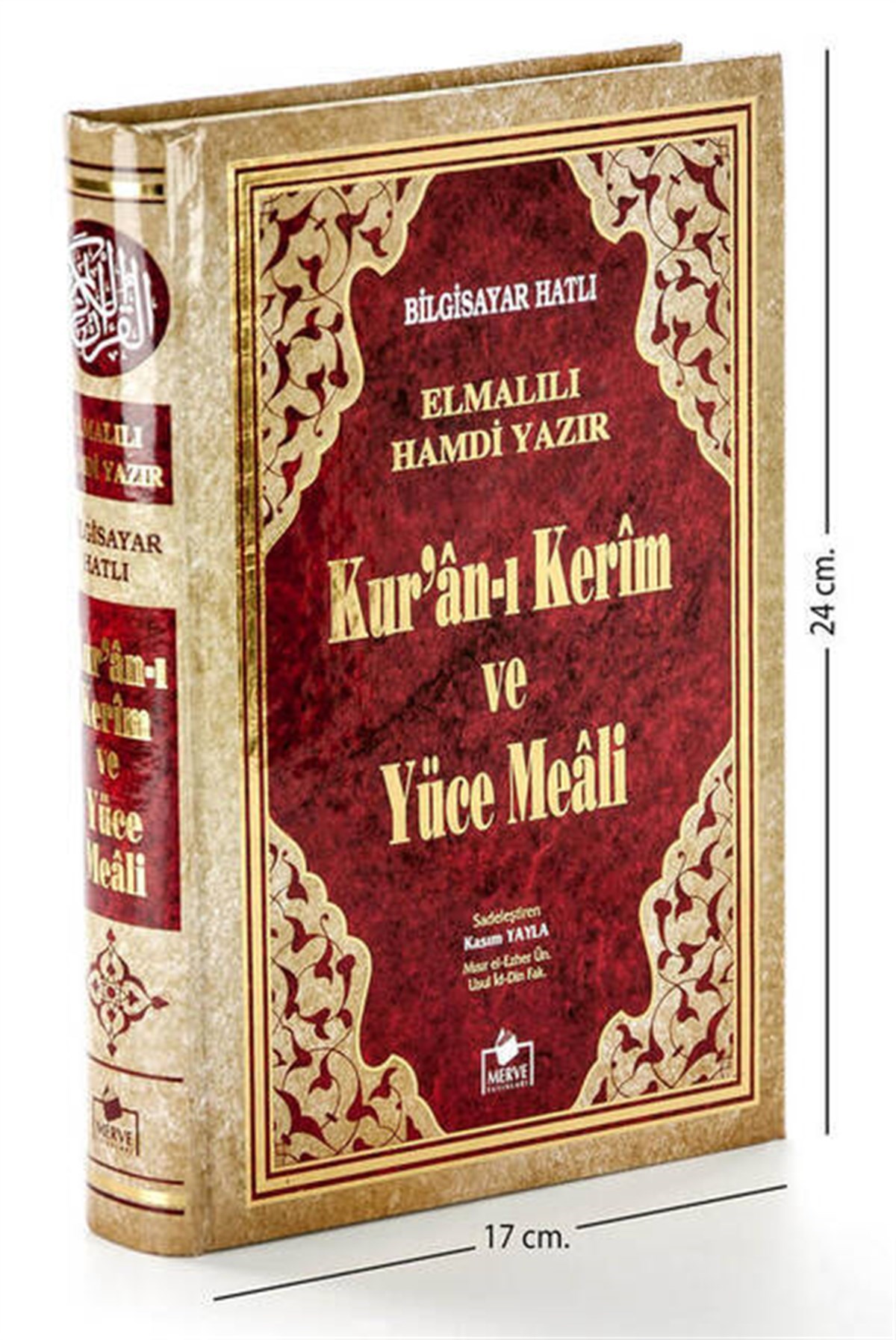 Kuranı Kerim ve Yüce Meali - Arapça ve Meal - Orta Boy - Bilgisayar Hatlı