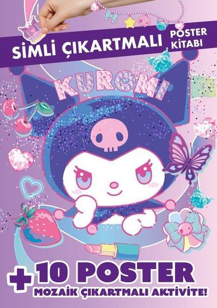KolektifEgitim Etkinlik KitaplariKuromi Simli Çıkartmalı Poster Kitabı