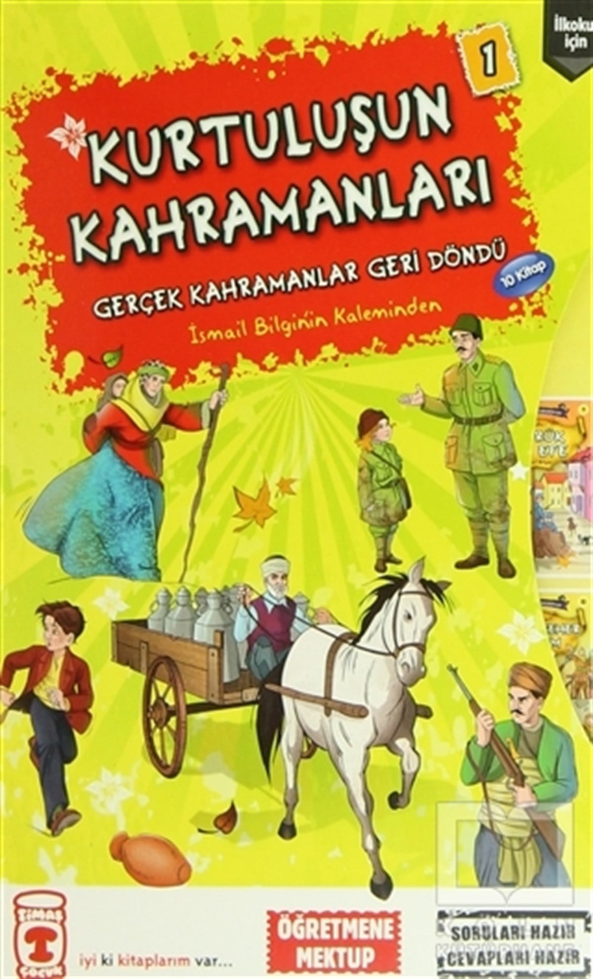 İsmail BilginHikayelerKurtuluşun Kahramanları 1 (10 Kitap Takım Kutulu)