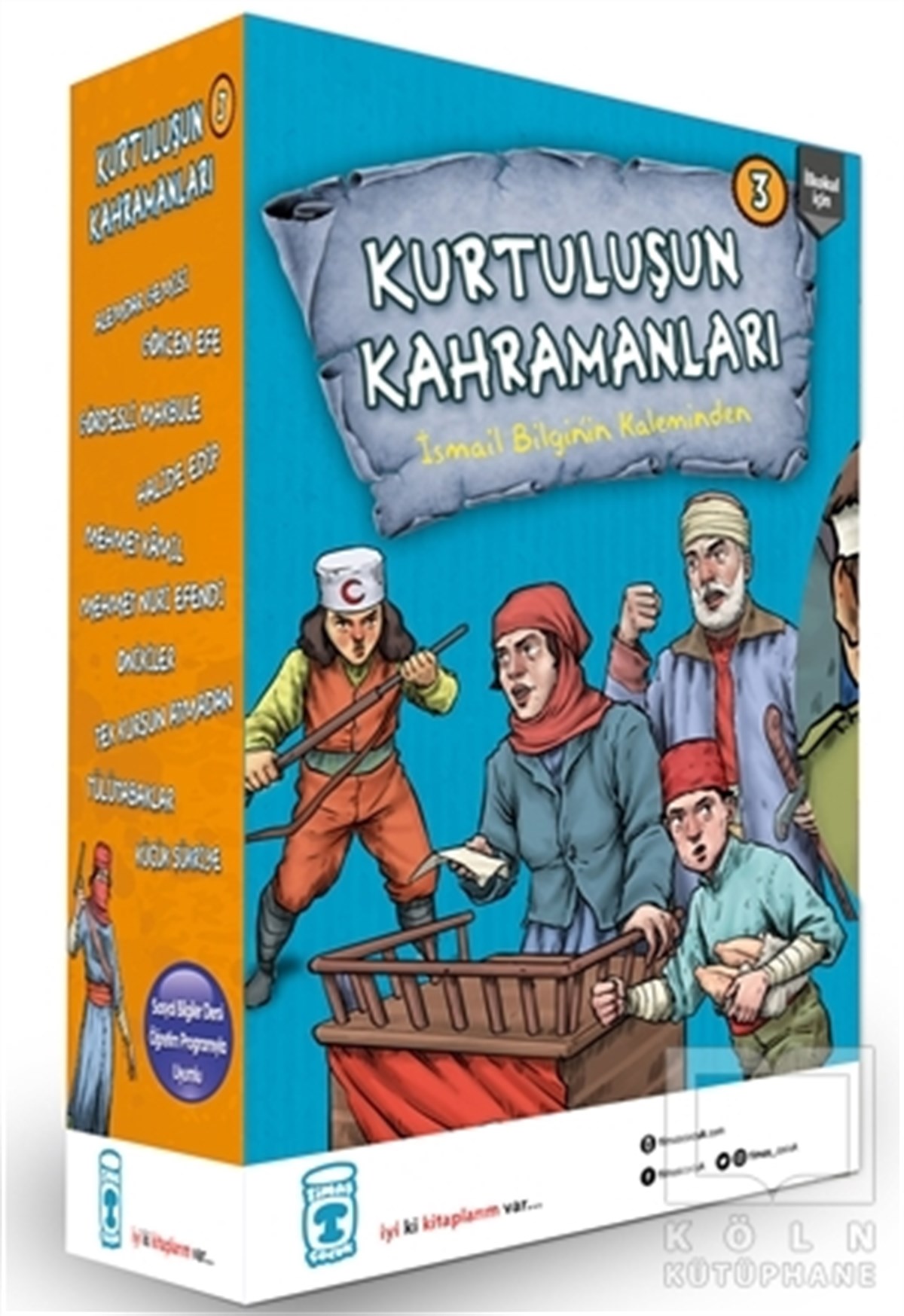 İsmail BilginÇocuk RomanlarıKurtuluşun Kahramanları 3 Seti (10 Kitap Takım)