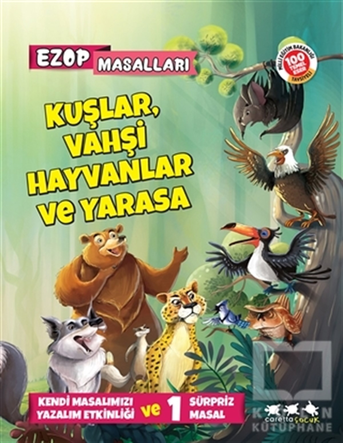 E. Murat YığcıRoman-ÖyküKuşlar, Vahşi Hayvanlar Ve Yarasa - Ezop Masalları