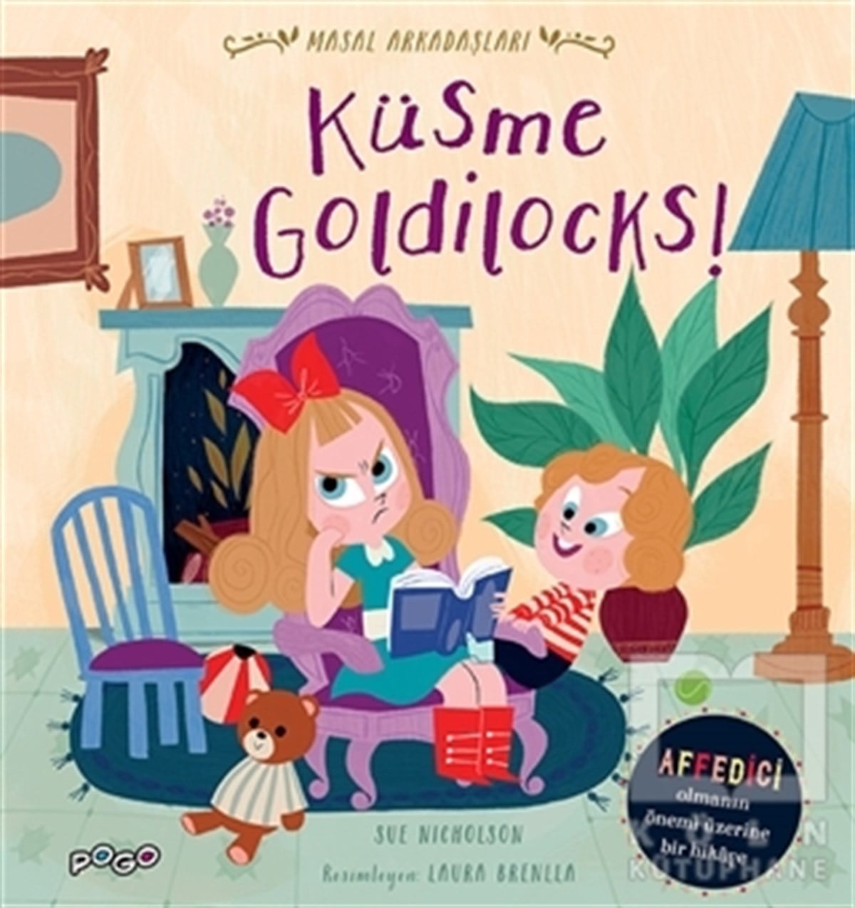 Sue NicholsonÇocuk Masal KitaplarıKüsme Goldilocks! - Masal Arkadaşları