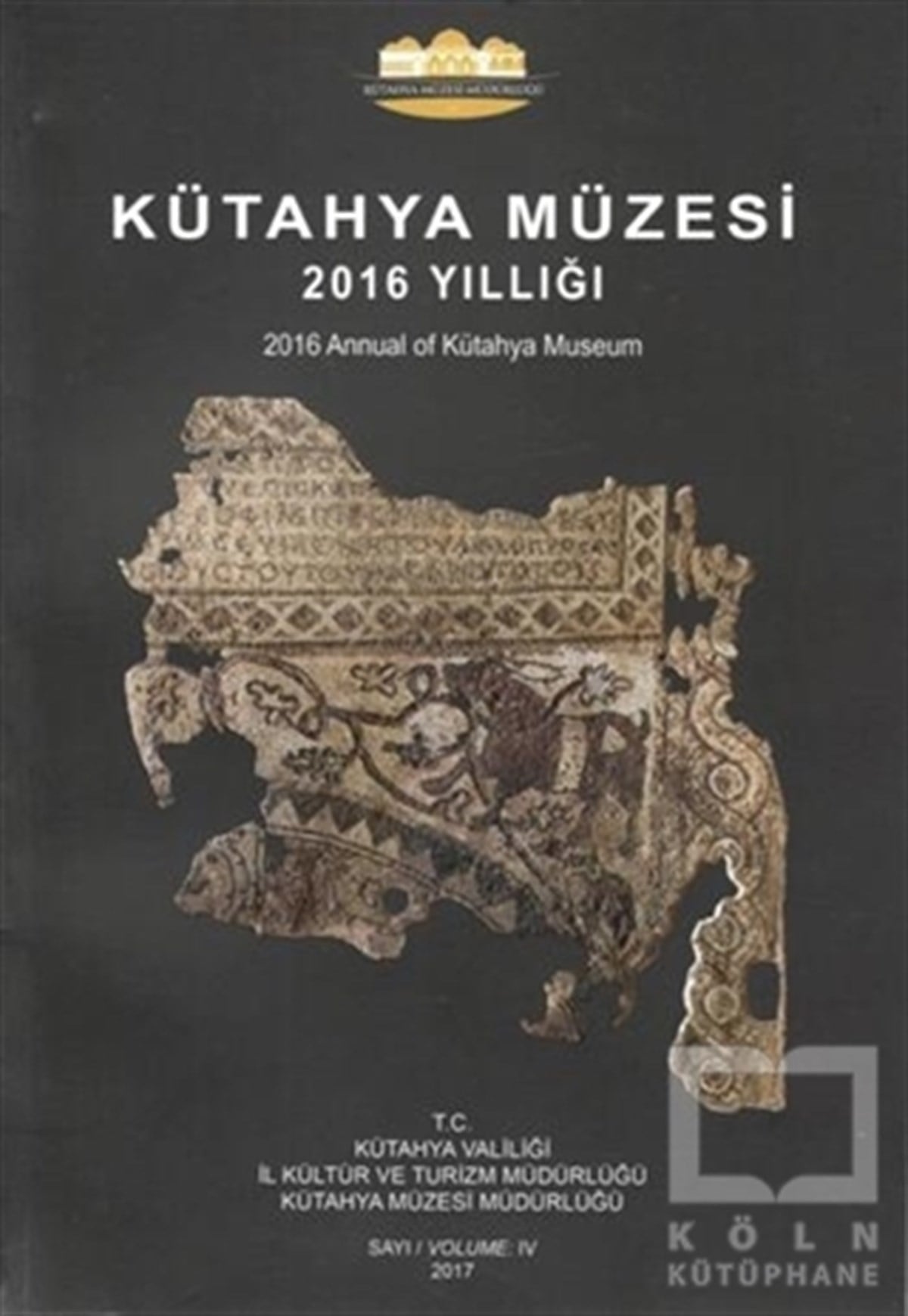KolektifDiğerKütahya Müzesi 2016 Yıllığı