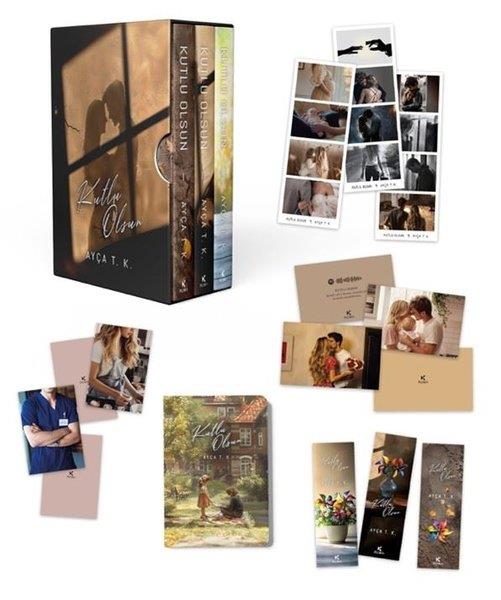 Ayça T. K.Türk RomaniKutlu Olsun Seti - 3 Kitap Takım - Kutulu