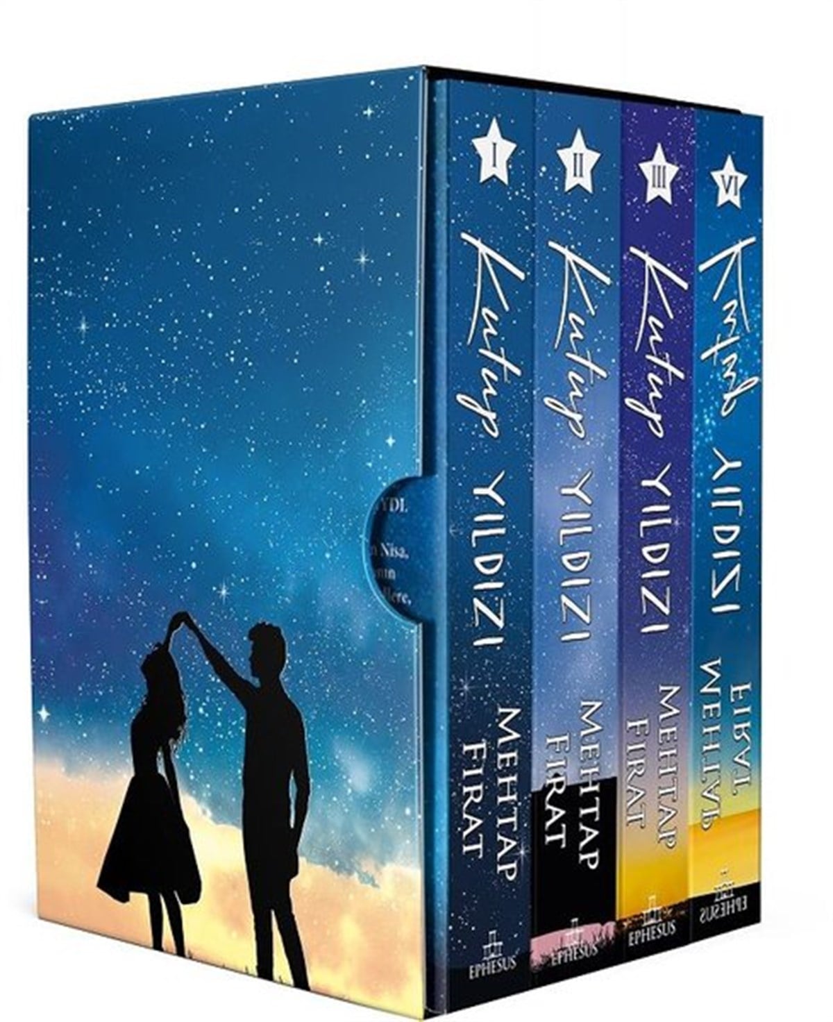 Mehtap FıratAşk Kitapları & Aşk RomanlarıKutup Yıldızı Seti - 4 Kitap Takım