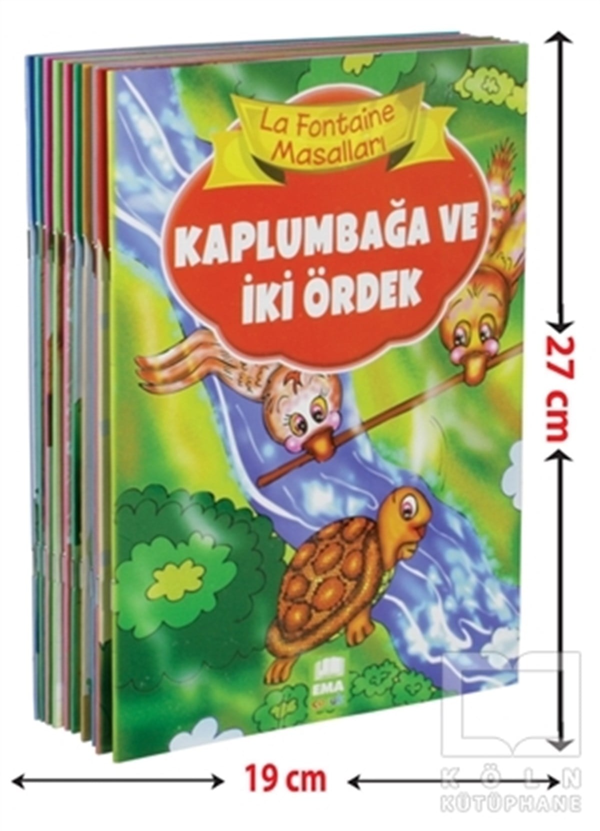 Jean de la FontaineDini Çocuk KitaplarıLa Fontaine Masalları (10 Kitap Takım - Büyük Boy)