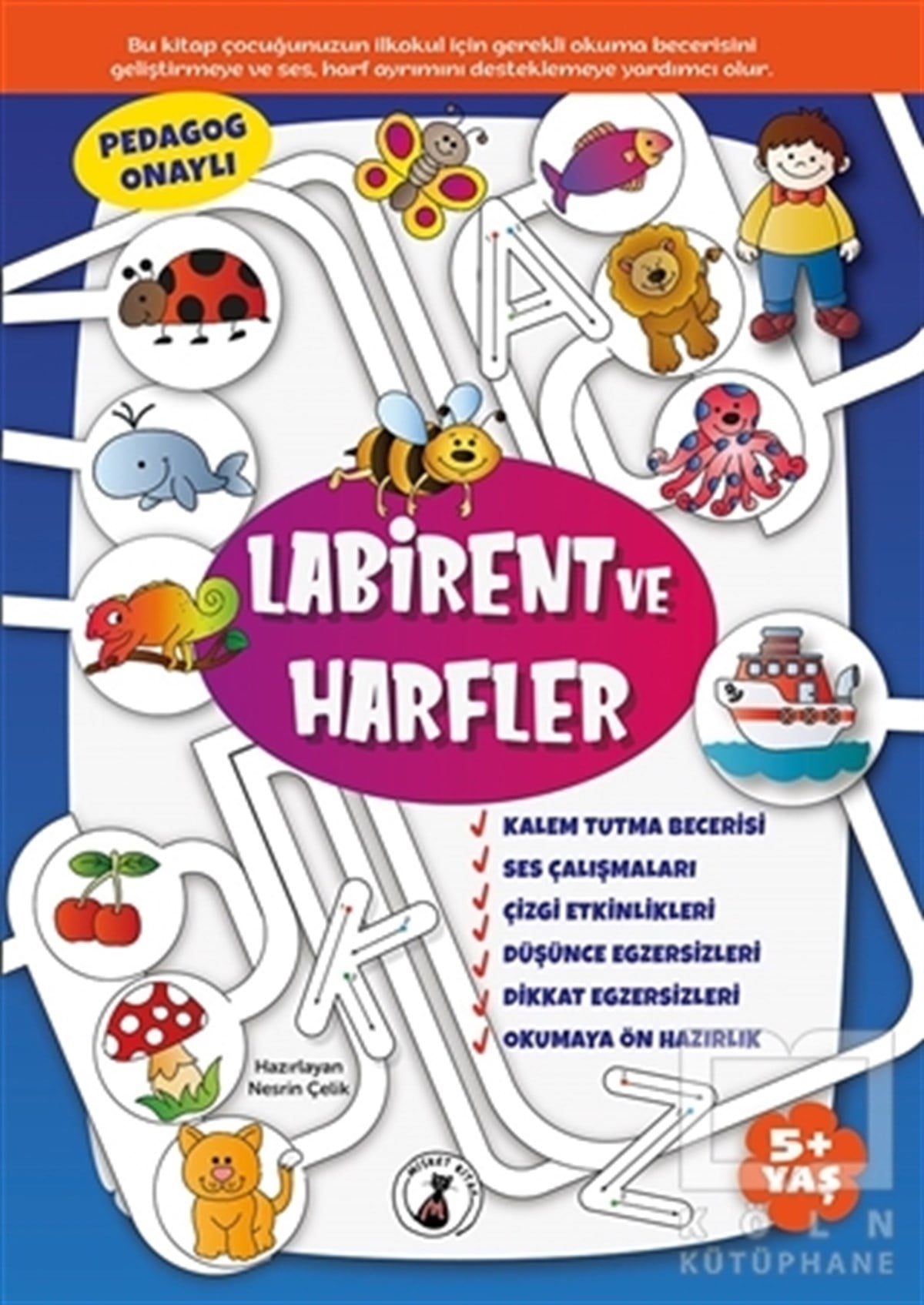 Nesrin ÇelikEtkinlik KitaplarıLabirent ve Harfler