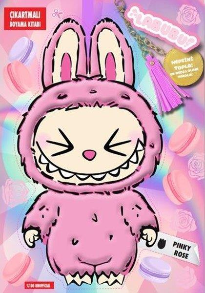 KolektifEgitim Etkinlik KitaplariLabubu Pinky Rose Çılgın Koleksiyon - Çıkartmalı Boyama Kitabı