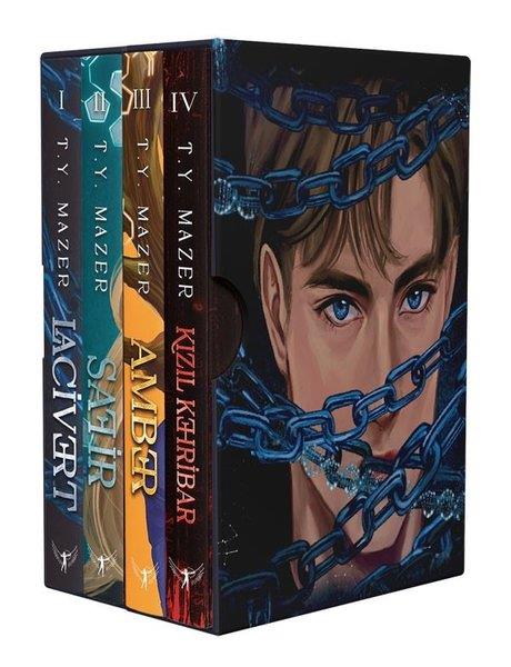 T. Y. MazerFantastik Kitaplar & Fantastik RomanlarLacivert Serisi Seti - 4 kitap Takım Kutulu