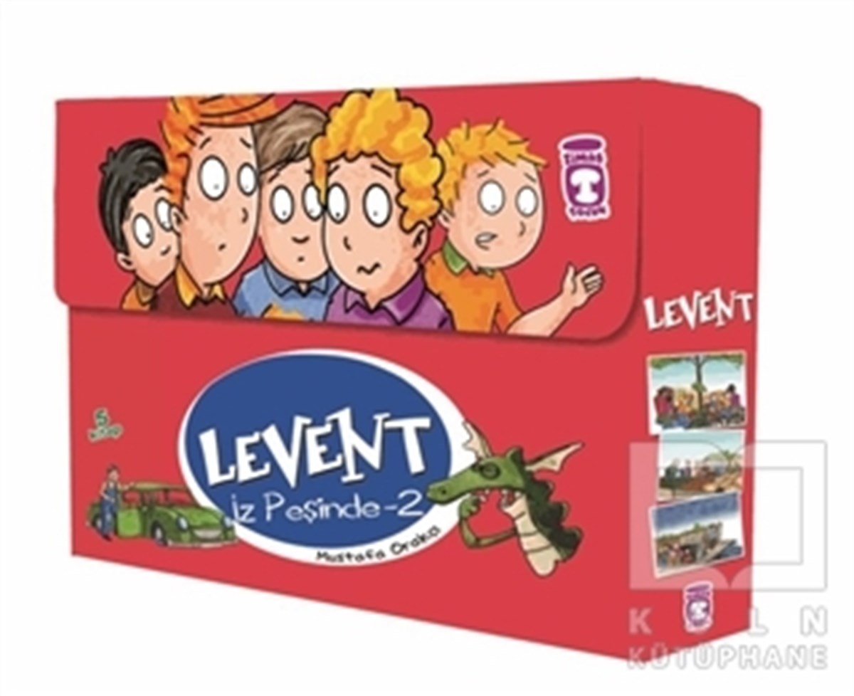 Mustafa OrakçıAksiyon - MaceraLevent İz Peşinde 2 Set (5 Kitap Takım)