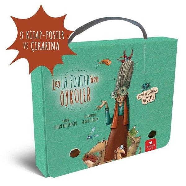 Tülin KozikoğluEtkinlik KitaplarıLeyla Fonten'den Öyküler Seti - 9 Kitap Takım - Poster ve Çıkartma Hediye