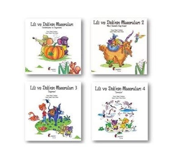 Birgül YorulmazEgitim Etkinlik KitaplariLili ve Didi'nin Maceraları Seti - 4 Kitap Takım