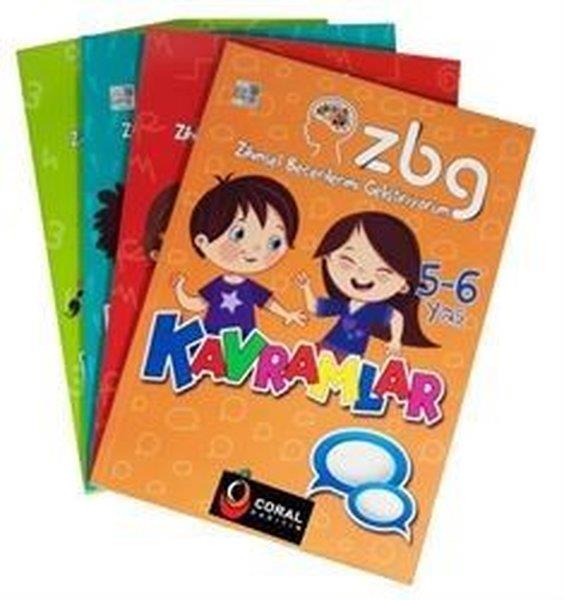 Soner ÖztürkEgitim Etkinlik KitaplariLimon Kids ZBG - Zihinsel Becerilerimi Geliştiriyorum Seti 5 - 6 Yaş - 4 Kitap Takım