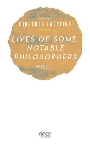 Diogenes LaertiusPhilosophy FictionLives of Some Notable Philosophers Vol - 1