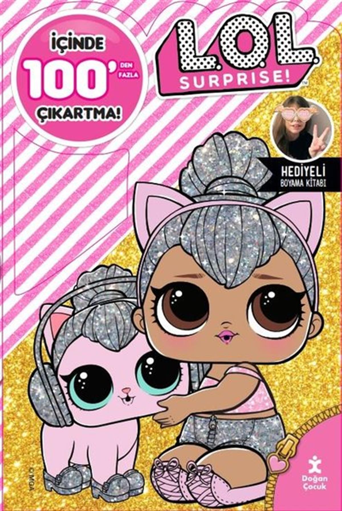 KolektifEgitim Etkinlik KitaplariLol Surprise! 100+ Çıkartma Hediyeli Boyama Kitabı