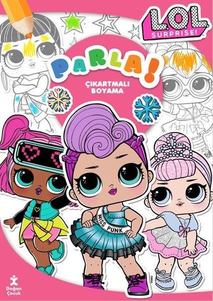 KolektifEgitim Etkinlik KitaplariLol Surprise! Parla! Çıkartmalı Boyama