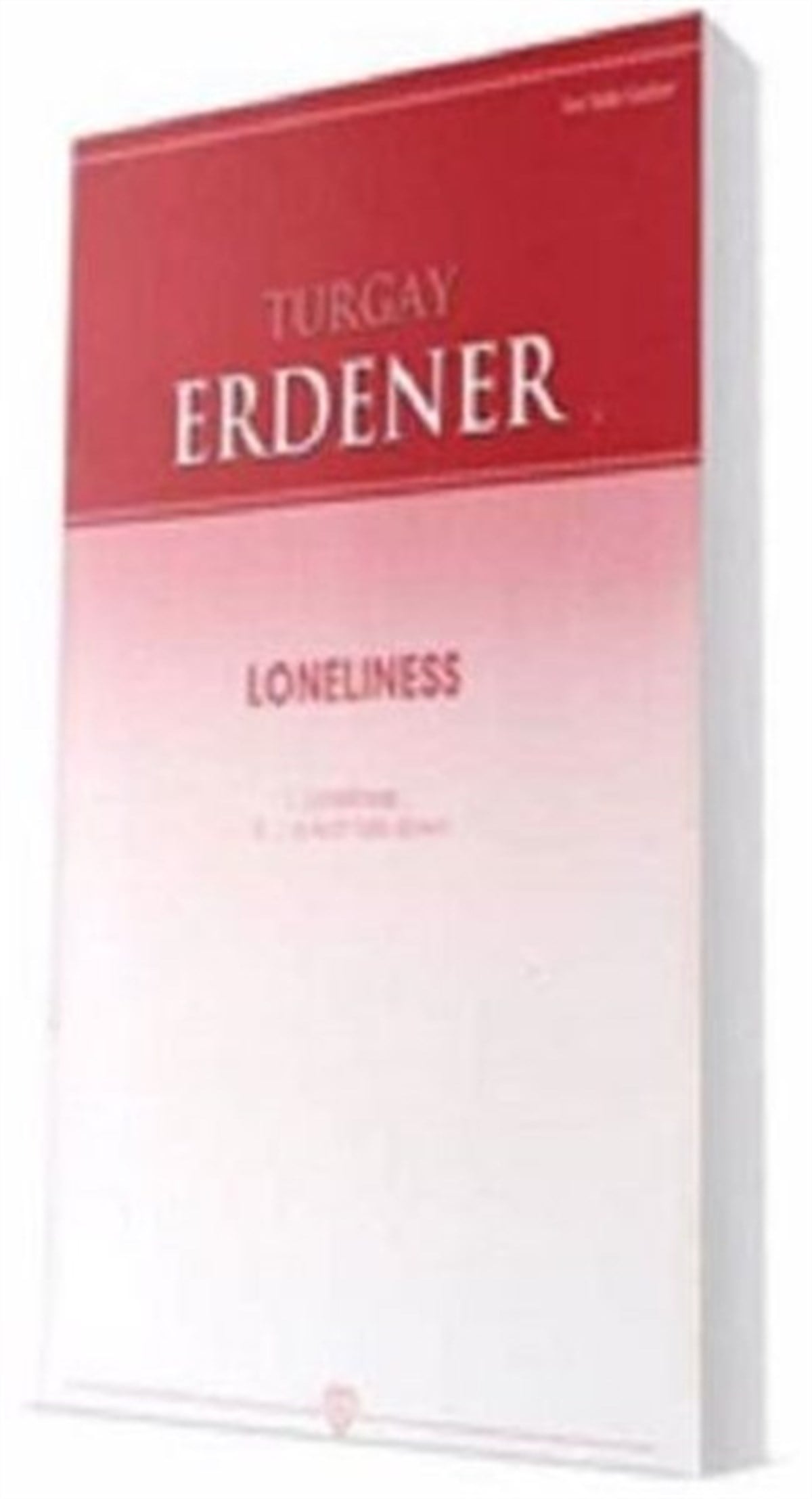 Turgay ErdenerMüzik KitaplarıLoneliness