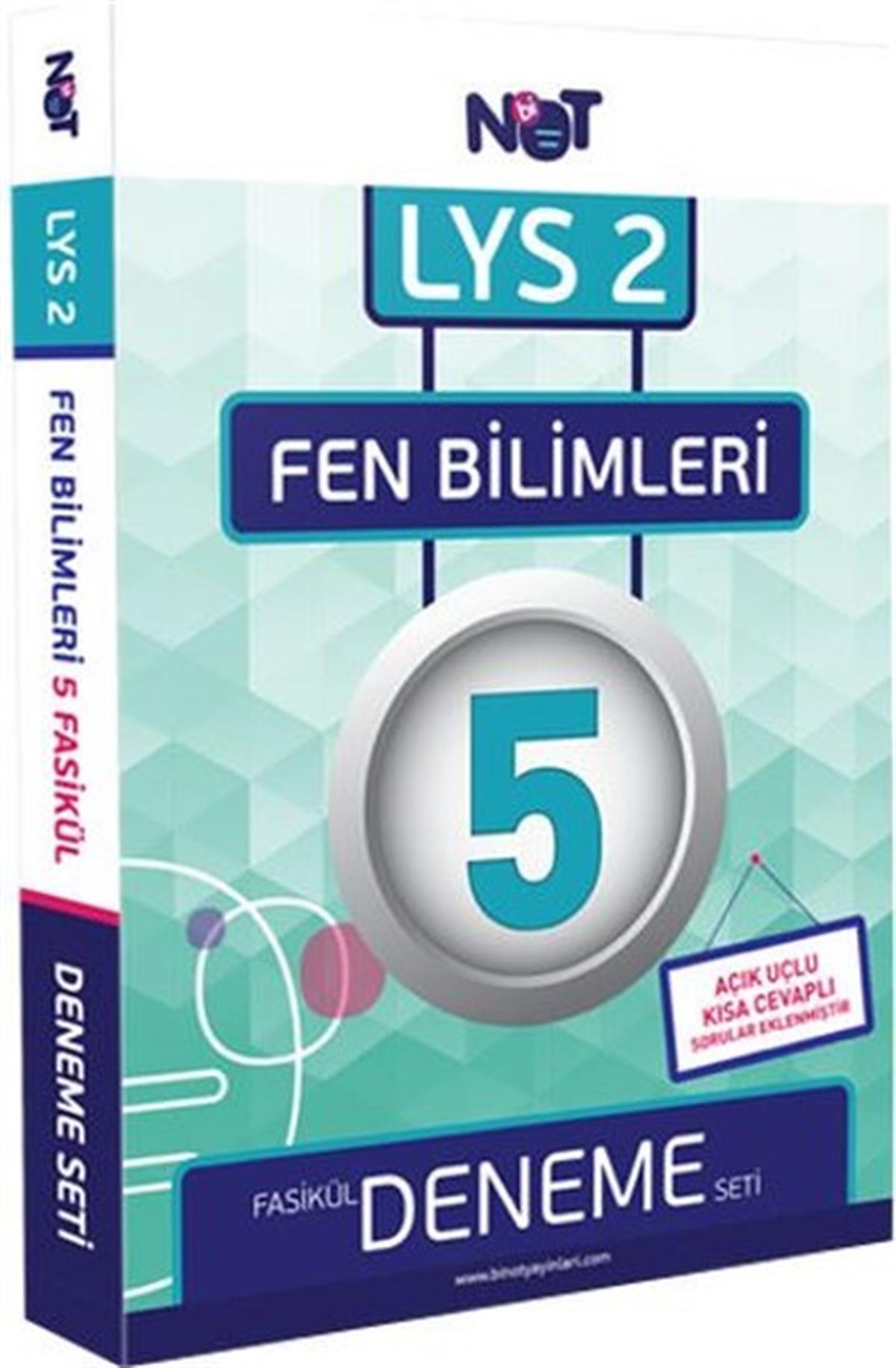 KolektifAlan Yeterlilik Testi (YKS-AYT)LYS 2 Fen Bilimleri 5 Deneme