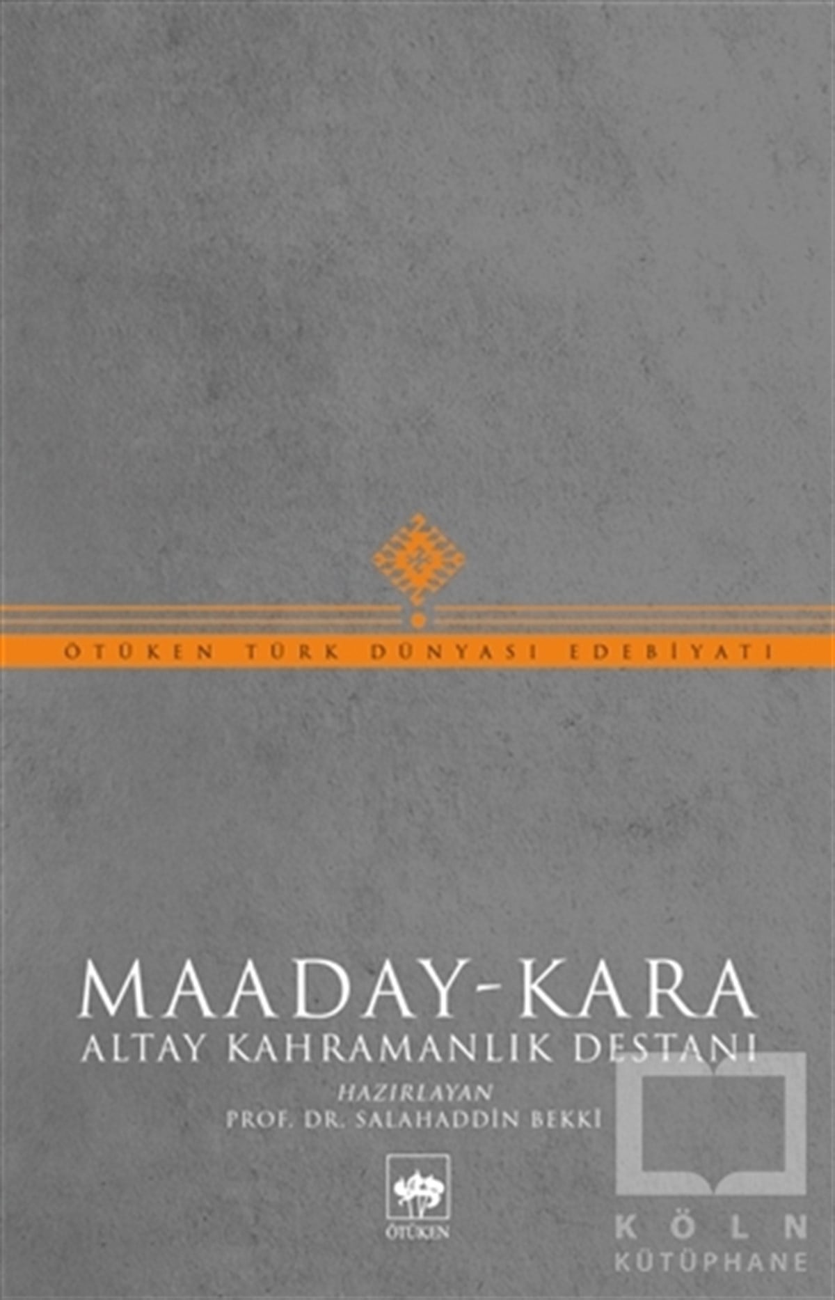 Salahaddin BekkiMitolojik KitaplarMaaday- Kara
