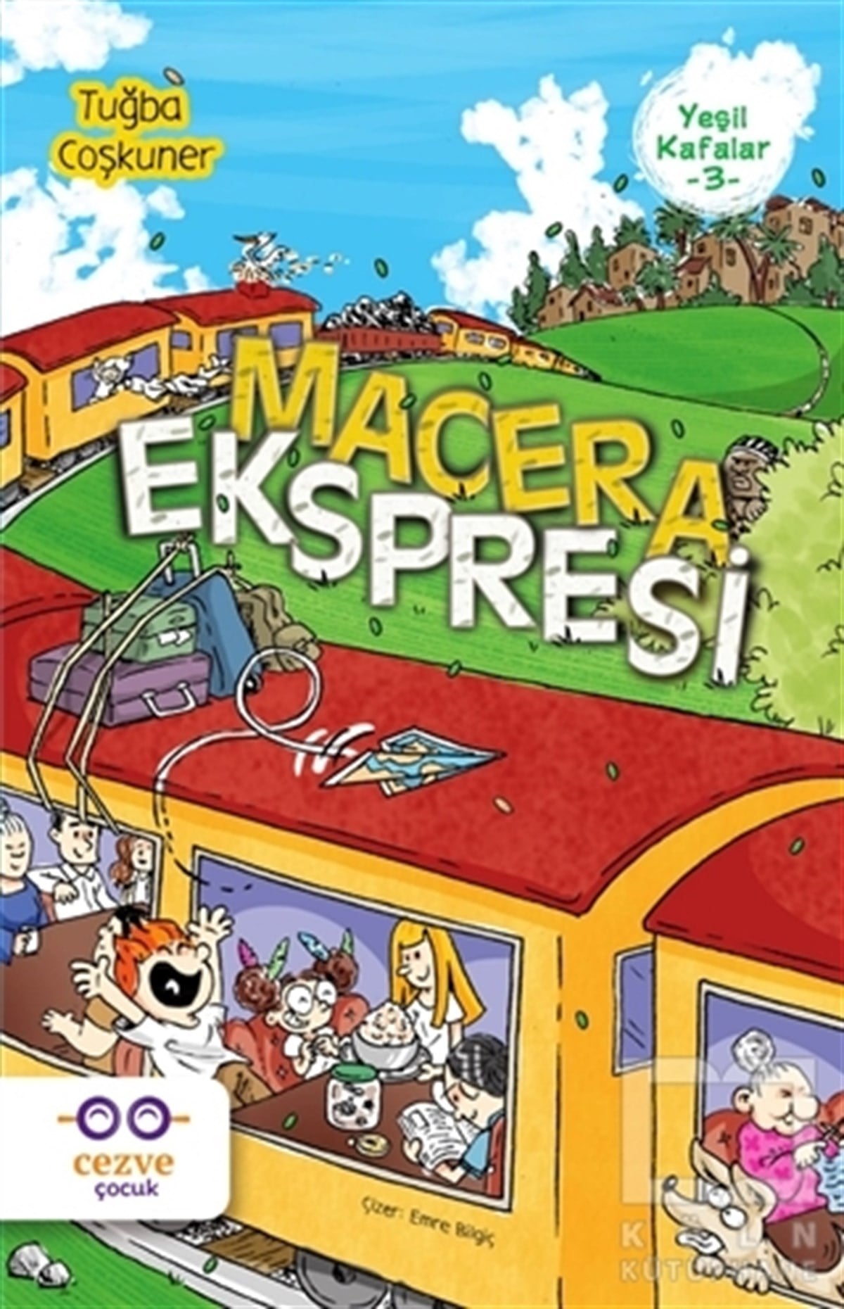 Tuğba CoşkunerHikayelerMacera Ekspresi - Yeşil Kafalar 3