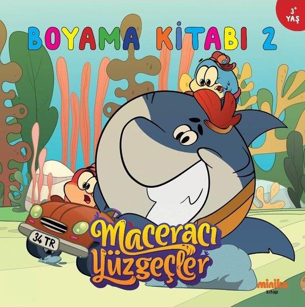 KolektifBoyama KitaplarıMaceracı Yüzgeçler Boyama Kitabı 2