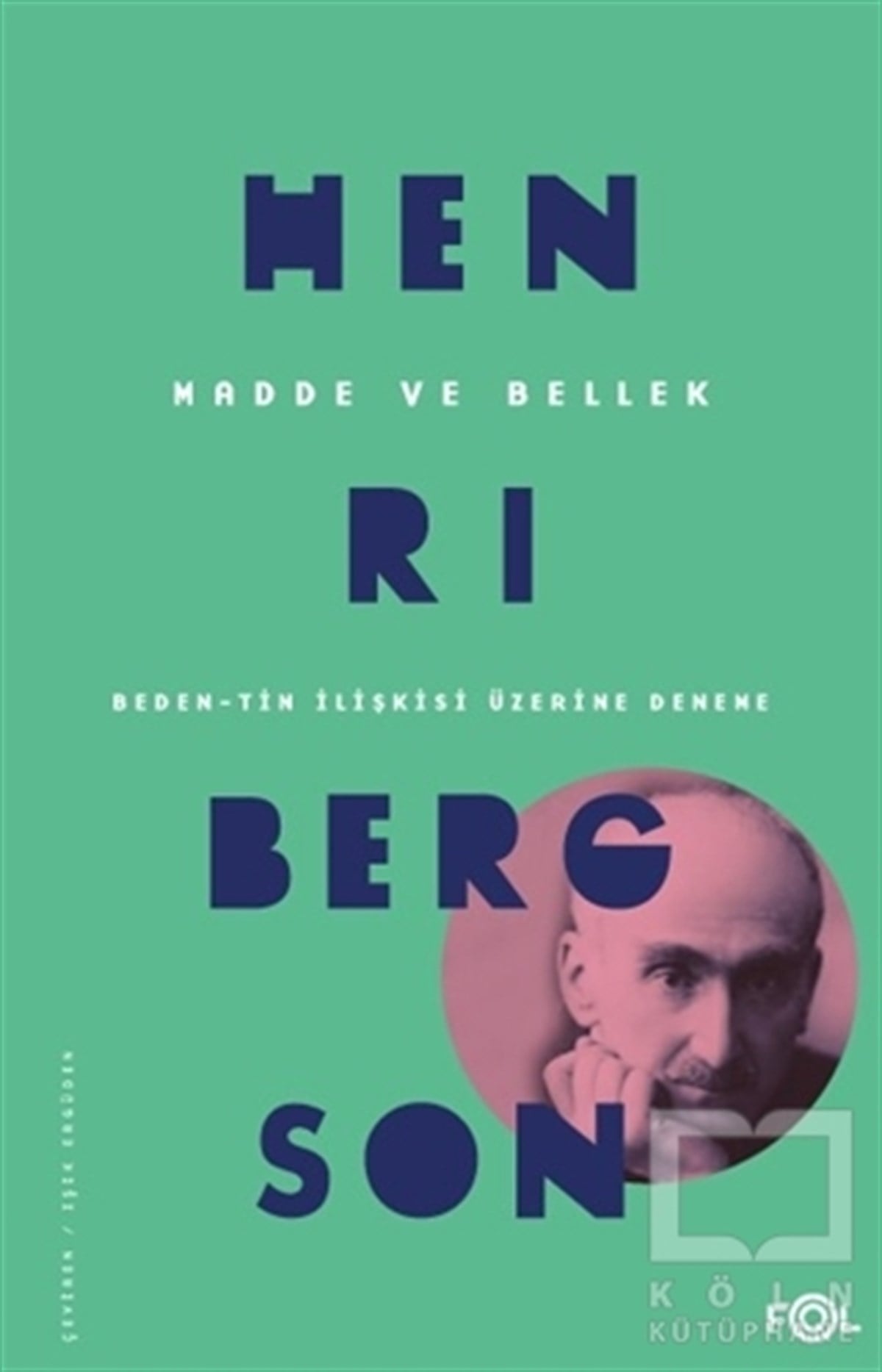 Henri BergsonGenel Felsefe KitaplarıMadde ve Bellek