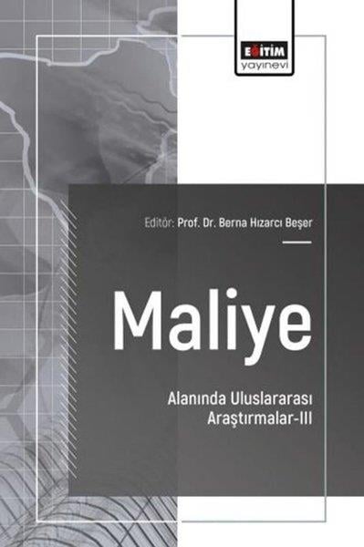 KolektifEğitimMaliye Alanında Uluslararası Araştırmalar 3