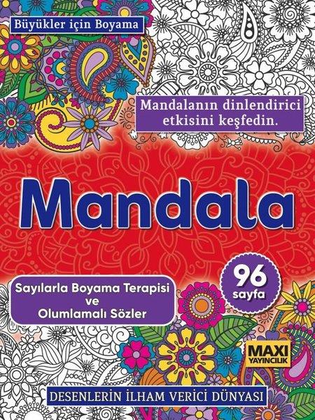 KolektifDiğerMandala - Sayılarla Boyama Terapisi ve Olumlamalı Sözler