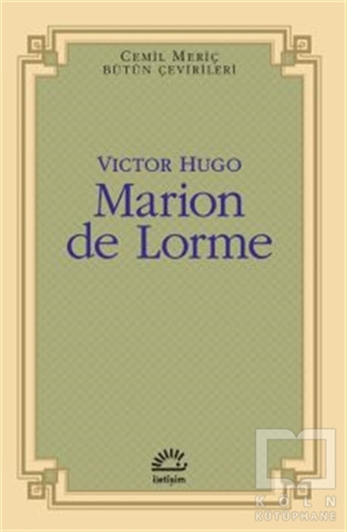 Victor HugoOyun Kitapları & Tiyatro Oyun KitaplarıMarion de Lorme
