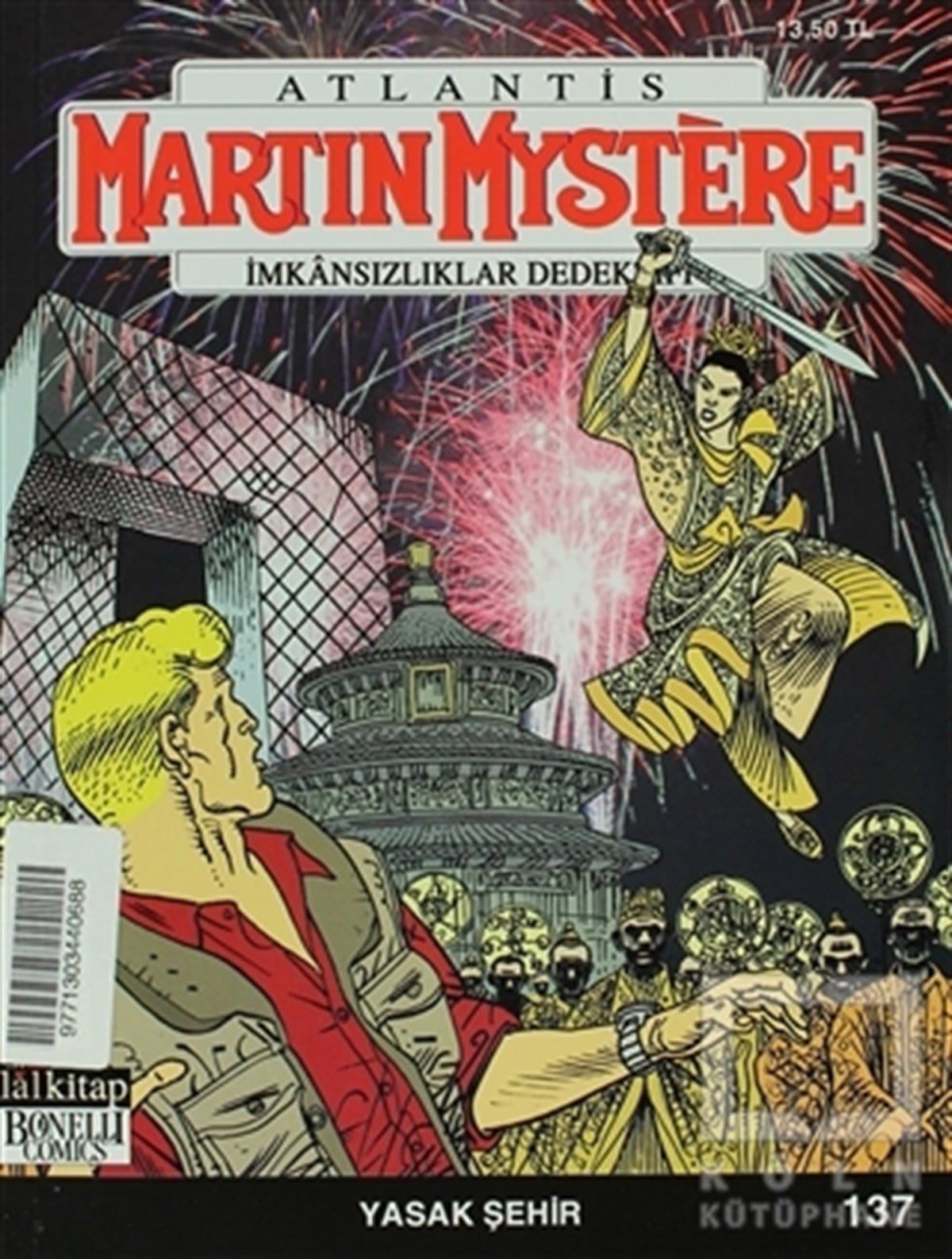 Alfredo CastelliDiğerMartin Mystere İmkansızlıklar Dedektifi Sayı: 137 - Yasak Şehir