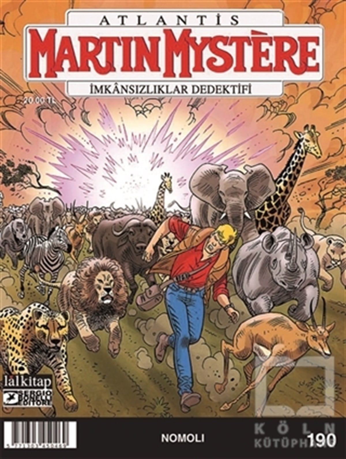 Paolo MoralesÇizgi RomanMartin Mystere Sayı: 190
