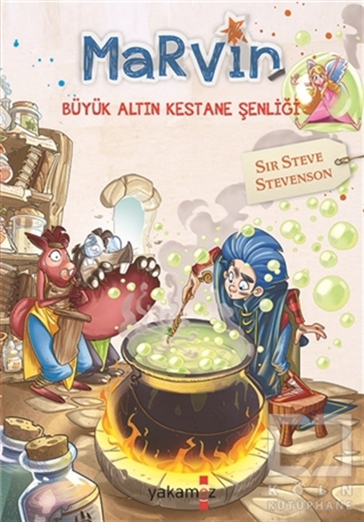 Sir Steve StevensonÇocuk Hikaye KitaplarıMarvin - Büyük Altın Kestane Şenliği