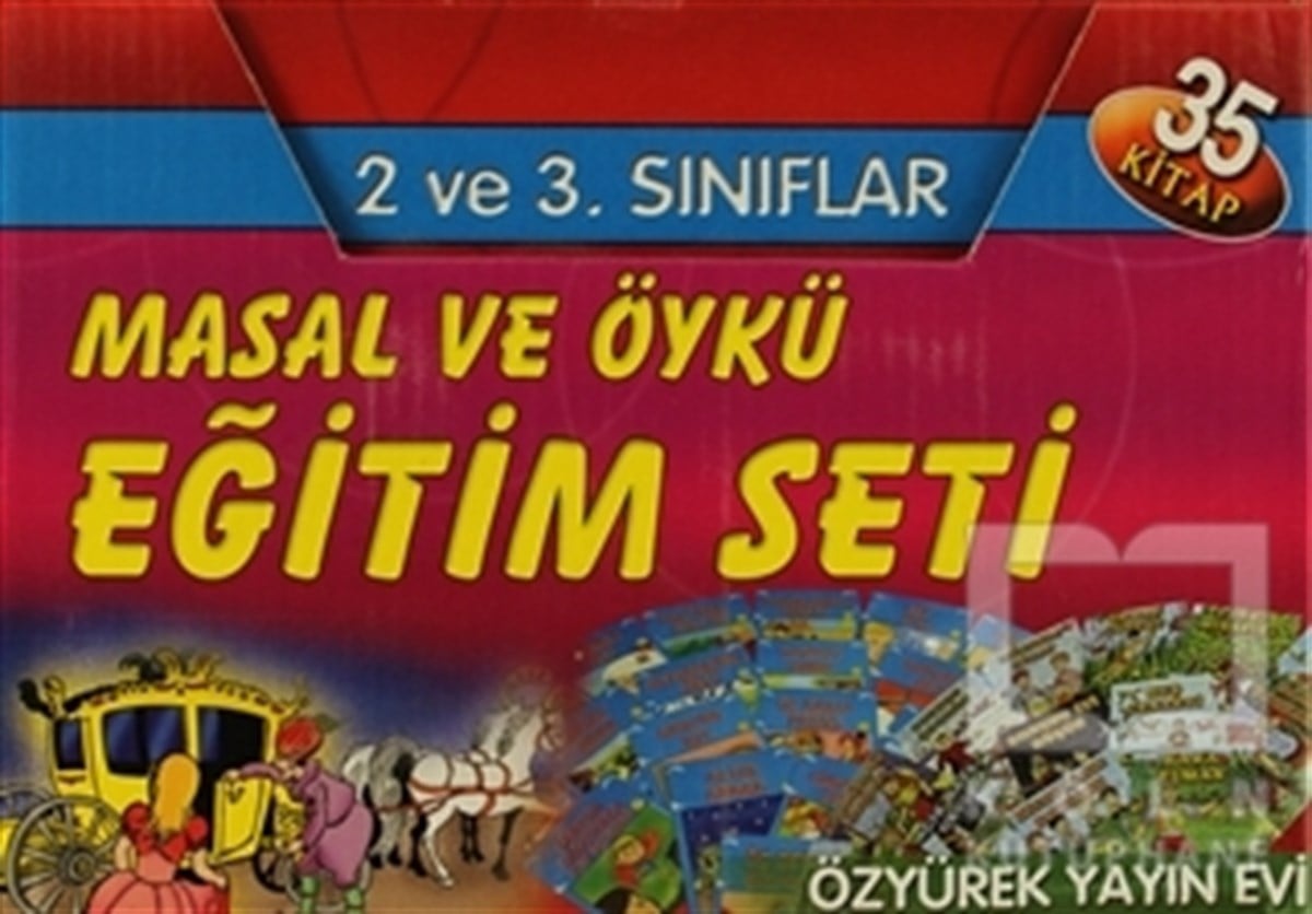 Mustafa SalmanMasallarMasal ve Öykü Seti (35 Kitap Kutulu)