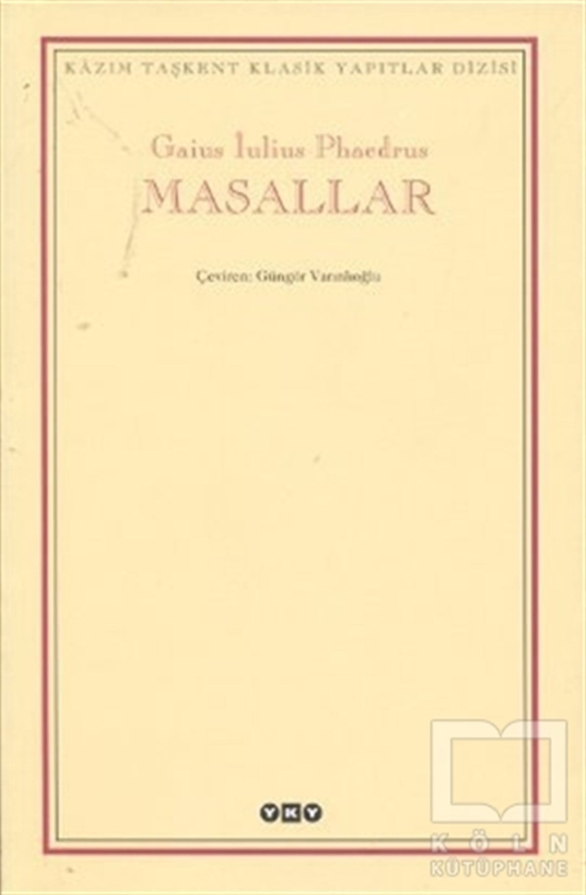 Gaius İulius PhaedrusAraştırma-İnceleme-ReferansMasallar