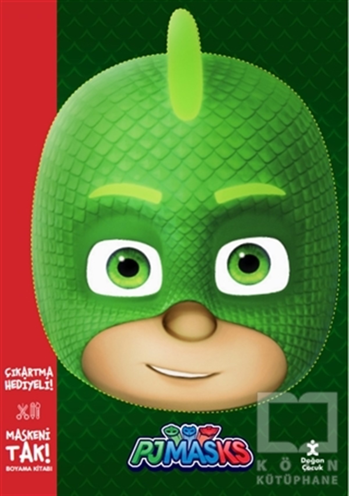 KolektifBoyama KitaplarıMaskeni Tak! Pjmasks Kertenkele Çocuk Boyama Kitabı