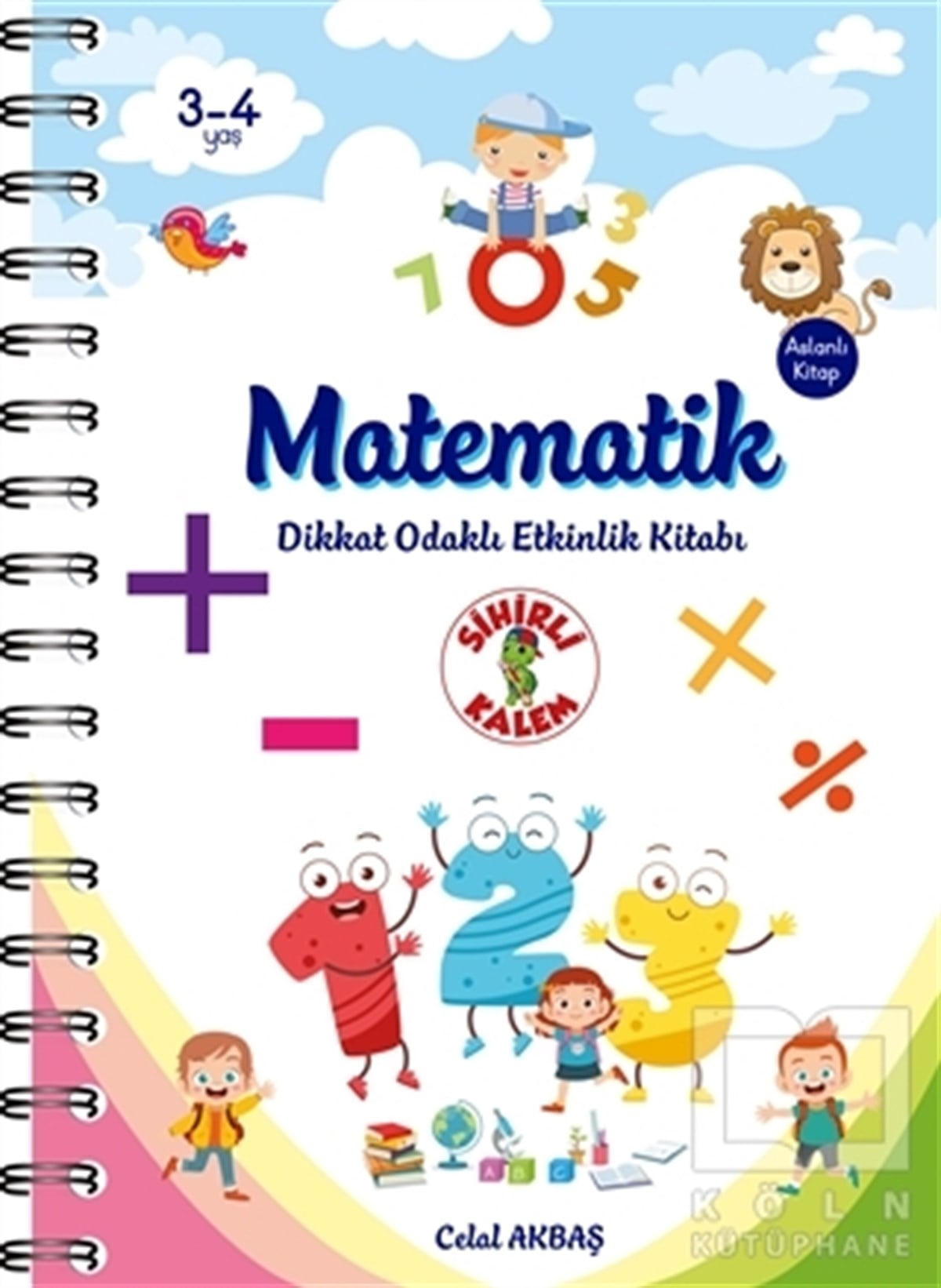 Celal AkbaşEtkinlik KitaplarıMatematik - Dikkat Odaklı Etkinlik Kitabı
