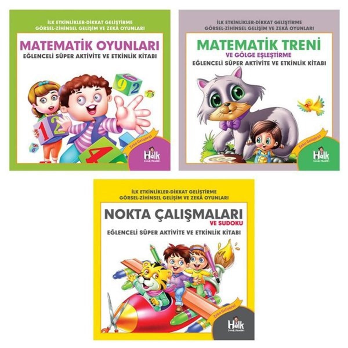 KolektifEgitim Etkinlik KitaplariMatematik Olimpiyatları Seti - 3 Kitap Takım