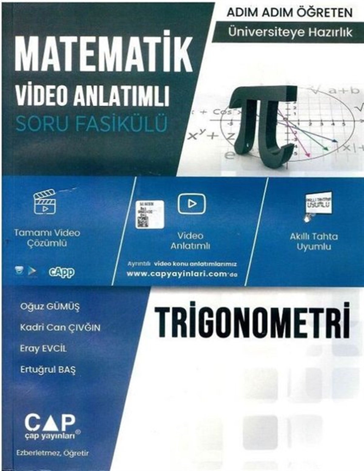 KolektifTemel Yeterlilik Testi - Alan Yeterlilik Testi (YKS-TYT/AYT)Matematik Trigonometri Konu Anlatımlı Soru Bankası
