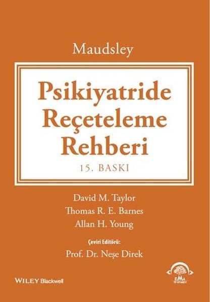 Carol PatonTipMaudsley Psikiyatride Reçeteleme Rehberi
