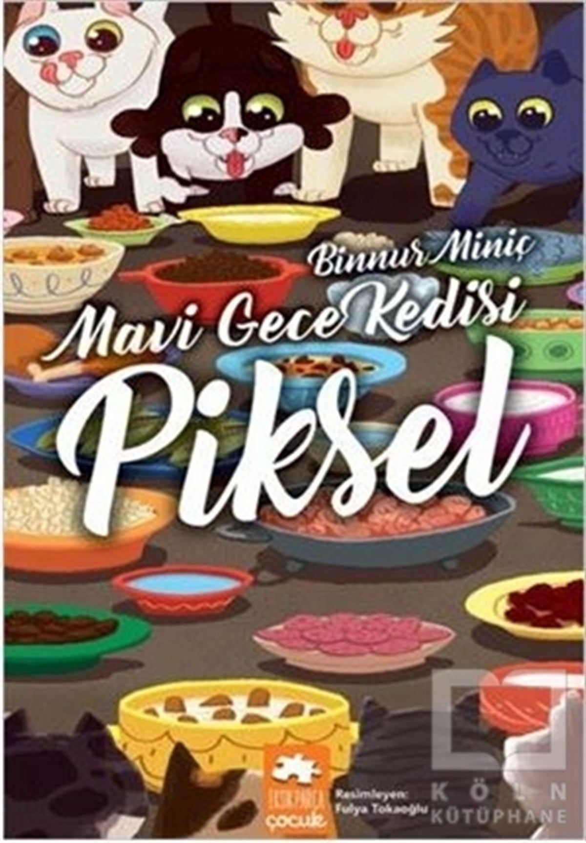 Binnur MiniçÇocuk Hikaye KitaplarıMavi Gece Kedisi Piksel
