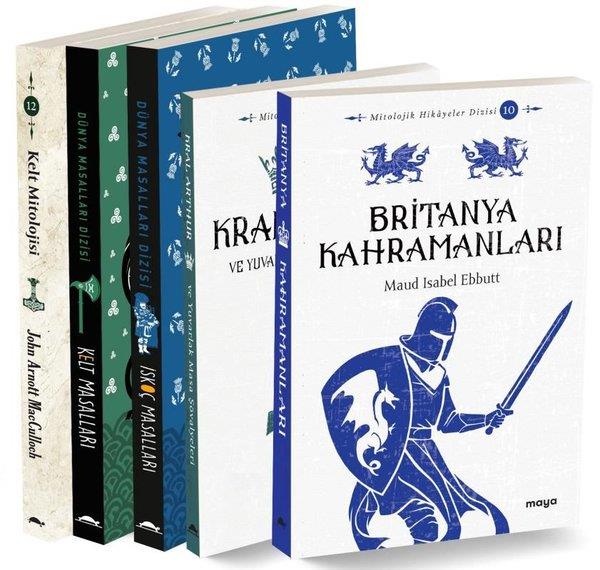 Andrew LangMitoloji EfsaneMaya Britanya Set i -5 Kitap Takım