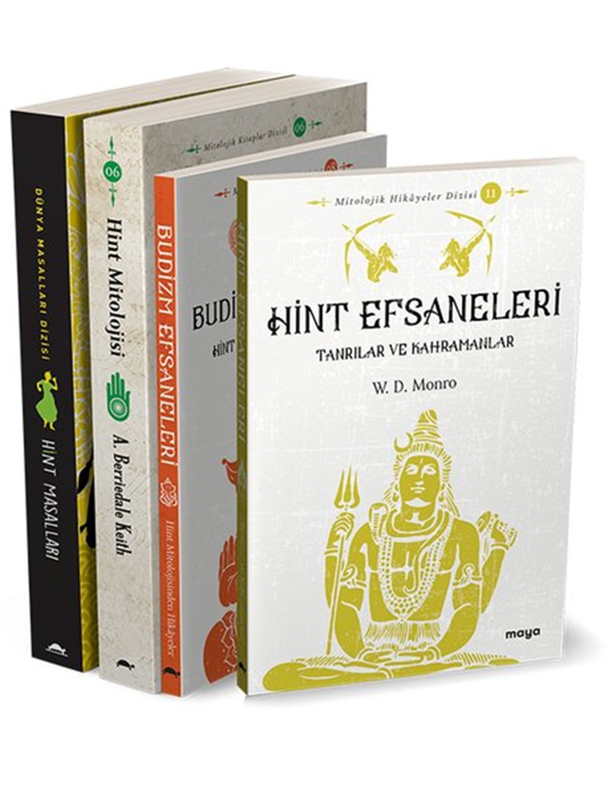 Arthur Berriedale KeithMitoloji EfsaneMaya Hint Seti - 4 Kitap Takım