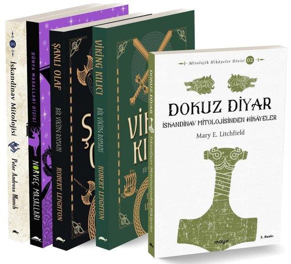 F. H. MartensMitoloji EfsaneMaya İskandinav Seti - 5 Kitap Takım