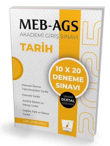 Deniz ZorluDiger Sinavlara HazirlikMEB - AGS Hazırlık Tarih 10 x 20 Tamamı Dijital Çözümlü Deneme Sınavı
