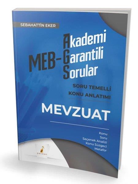 Sebahattin EkerDiger Sinavlara HazirlikMEB - AGS Mevzuat Soru Temelli Konu Anlatımı